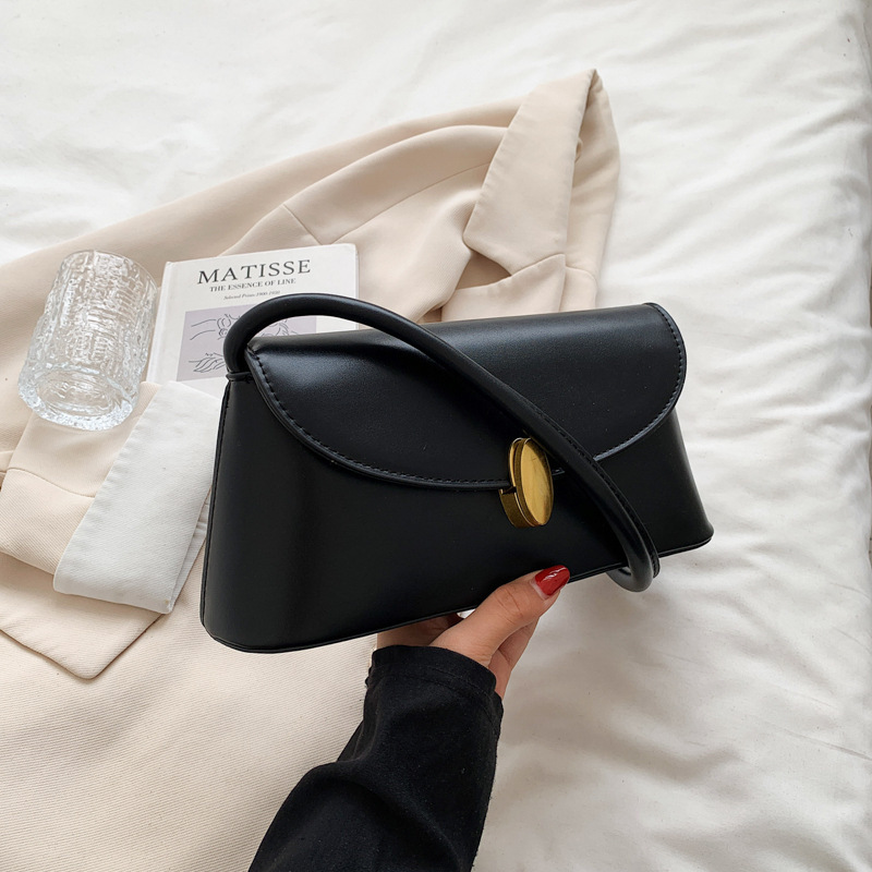 Stylish Good Texture Retro Easy-to-match One-shoulder Underarm Bag - Image 7